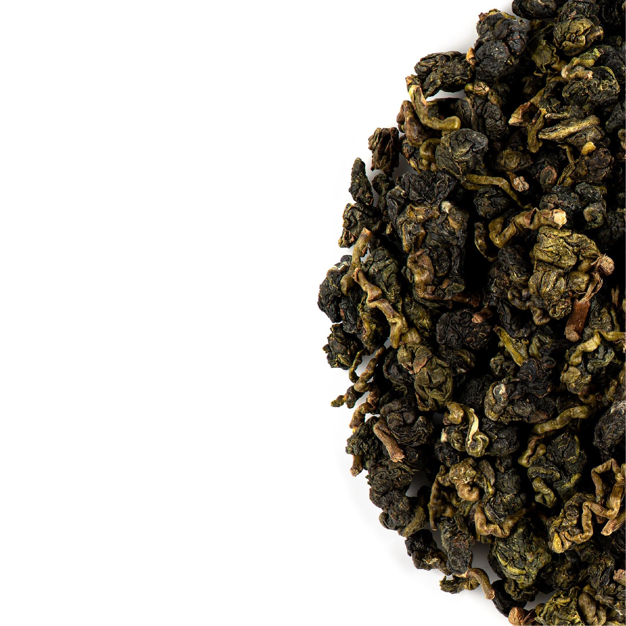 Oolong au Jasmin en Vrac - Thé Roulé Artisanal en Feuilles | aux notes florales et légèrement fruitées offrant une liqueur ronde à déguster sur plusieurs infusions