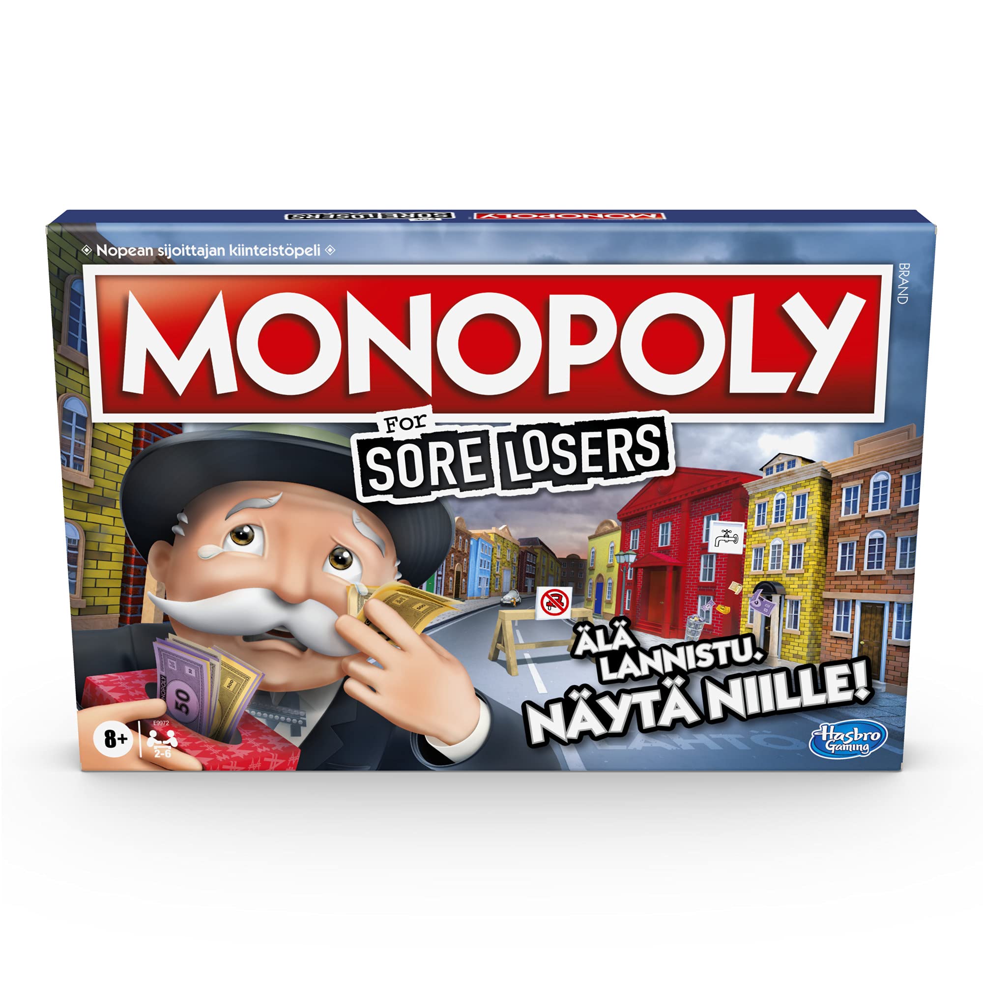 Monopoly Gra planszowa For Sore Losers od 8 lat (Finnish)