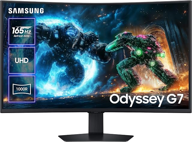 Samsung Odyssey G7 G75F 37'' Monitor Gaming 165Hz