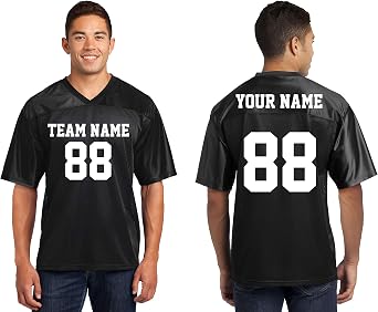 Custom 2-Sided Jerseys for Men - Design Personalized T-Shirts, Tailored Team Uniforms, Unique Sports Apparel for Any Event