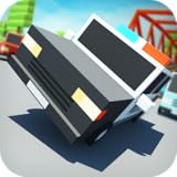 - Super easy to play Blocky Highway Simulator