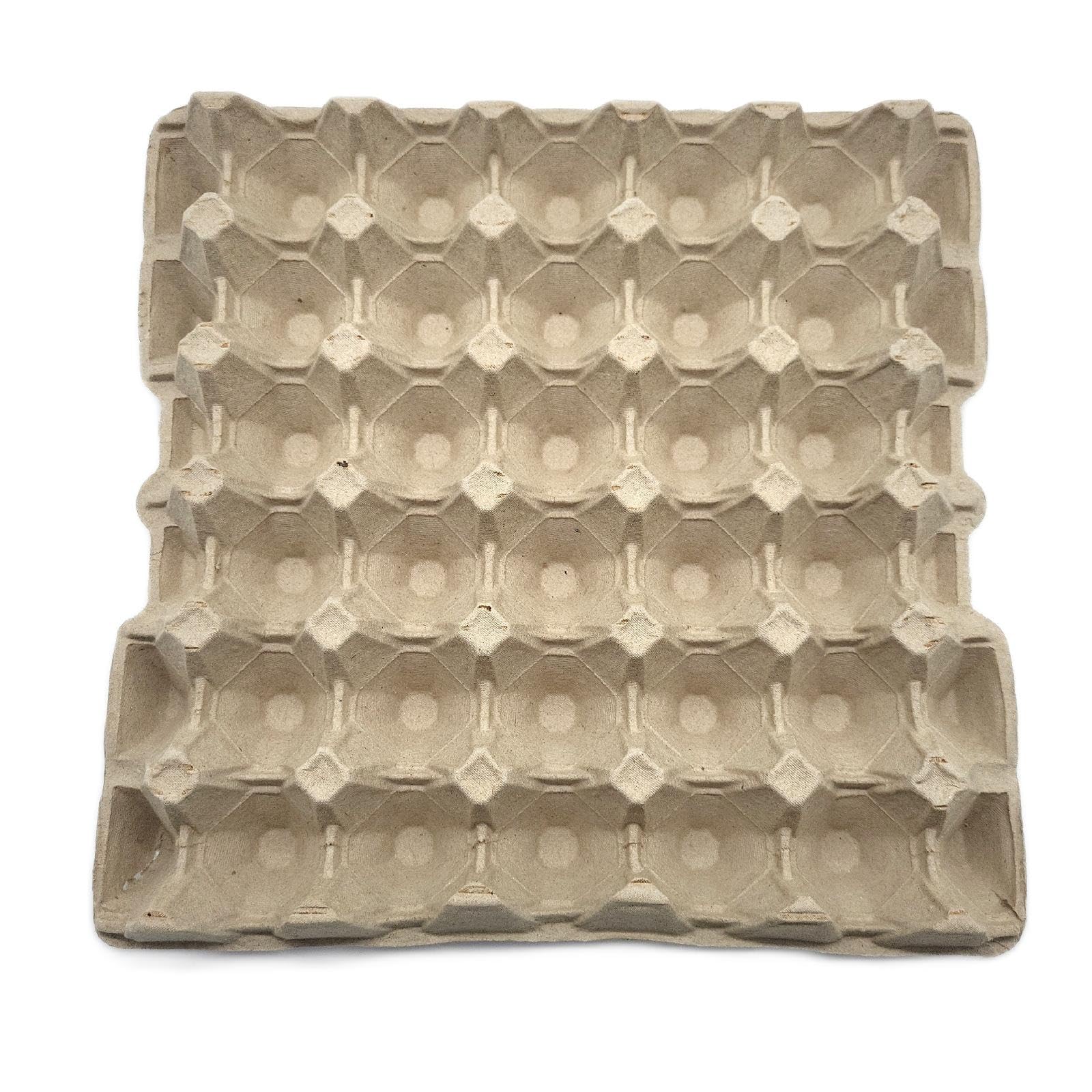 Eierlagen, Eierhöcker, Eierverpackung, Eierkartons, 30er, grau, Recycling, S-L (100)