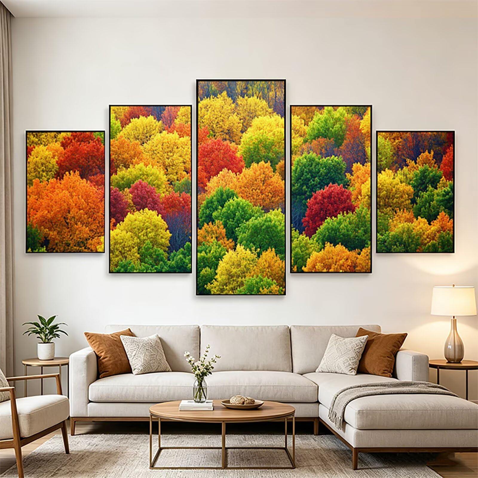 5 sztuk Diamond Painting drzewo, cyrkonie malarstwo numer dla dorosłych (trzy rozmiary), diamentowe malowanie dla dorosłych ścieg krzyżykowy zestaw rzemieślniczy do dekoracji salonu sypialnia biuro