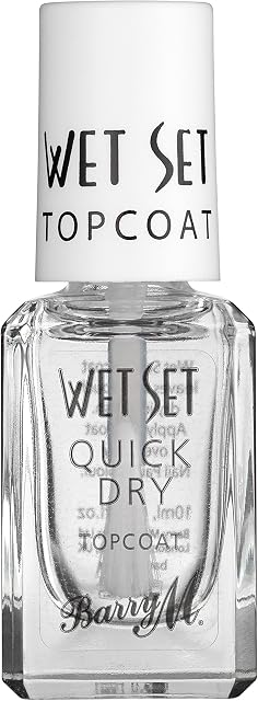 Barry M Cosmetics Wet Set Quick Dry Topcoat QDTC