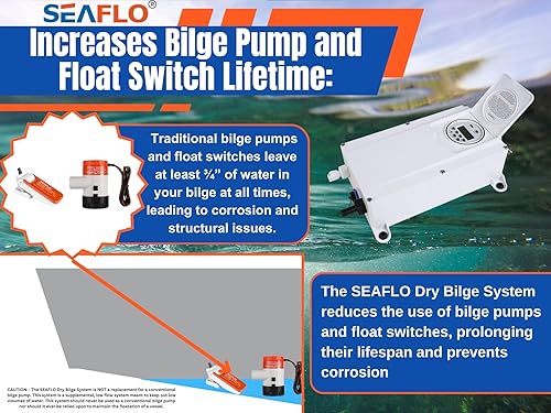 Miniatura 4 de SEAFLO Sistema de sentina seca 12V