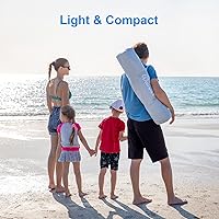 Vista 7 de Wolfwise Tienda de campaña de playa instantánea con porche extensible con cremallera para privacidad, tiendas de campaña de playa portátiles