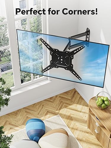 Miniatura 6 de Simple Trending Soporte de pared para monitor de TV articulado de movimiento completo para televisores y paneles planos de 26 a 60 pulgadas, soporte