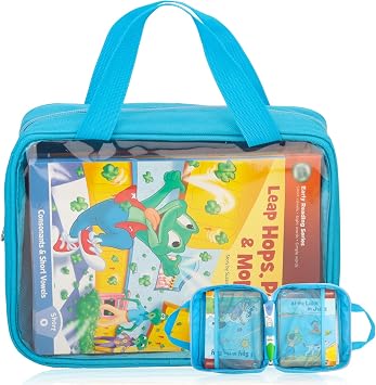Carrying Case for Leapfrog LeapReader Reading and Writing System Leapfrog LeapReader,Portable Storage Bag with HandleBlue