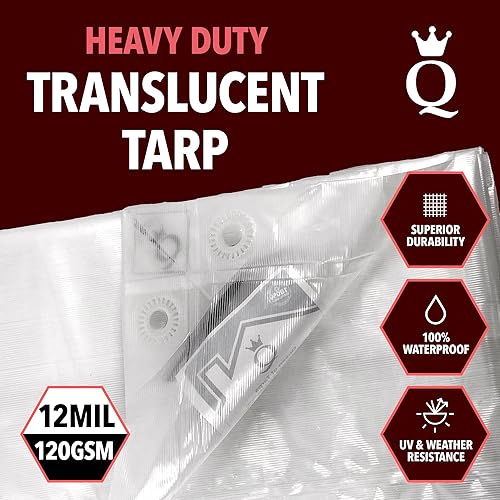 Miniatura 2 de Lona de alta resistencia, resistente a la luz, tecnología de película MOX de 120gsm. Lona de primera calidad, antidesgarros, impermeable, resistente