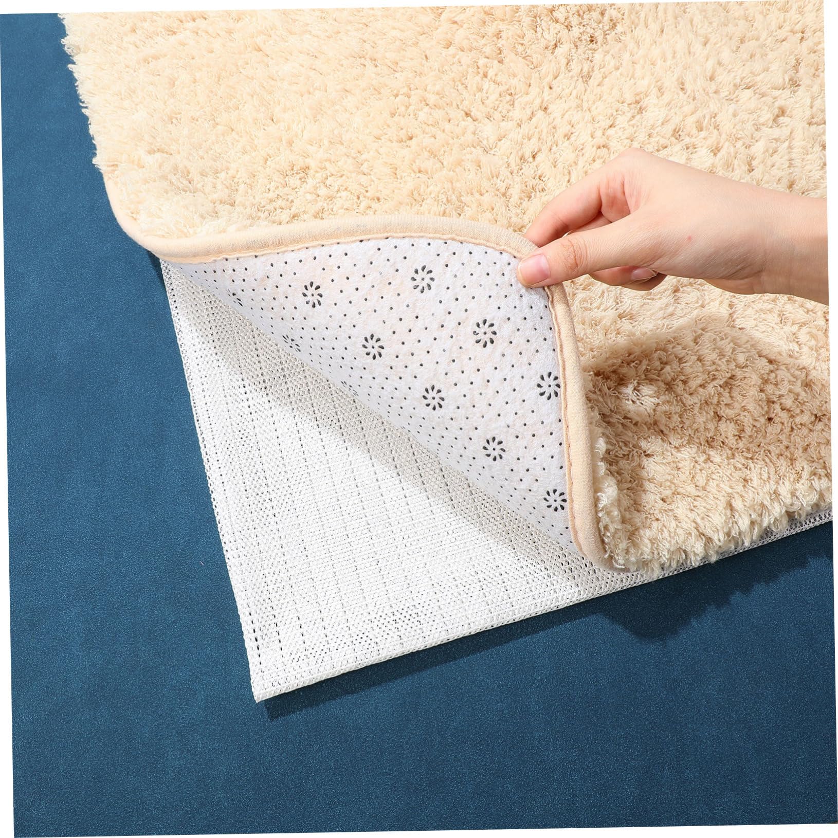 Tapis Antidérapant pour Tapis de Sol 200 X 300 Cm en PVC Résistant Anti-enroulement Protection Planchers en Bois Franc Usage Intérieur Maison