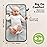 KeaBabies Portable Diaper Changing Pad, Easy Wipe Clean - Foldable Waterproof Baby Changing Mat for Diaper Bag, Compact, Lightweight, 25x13 Newborn, Infant, Baby Changer Travel Essential (Olive Green)