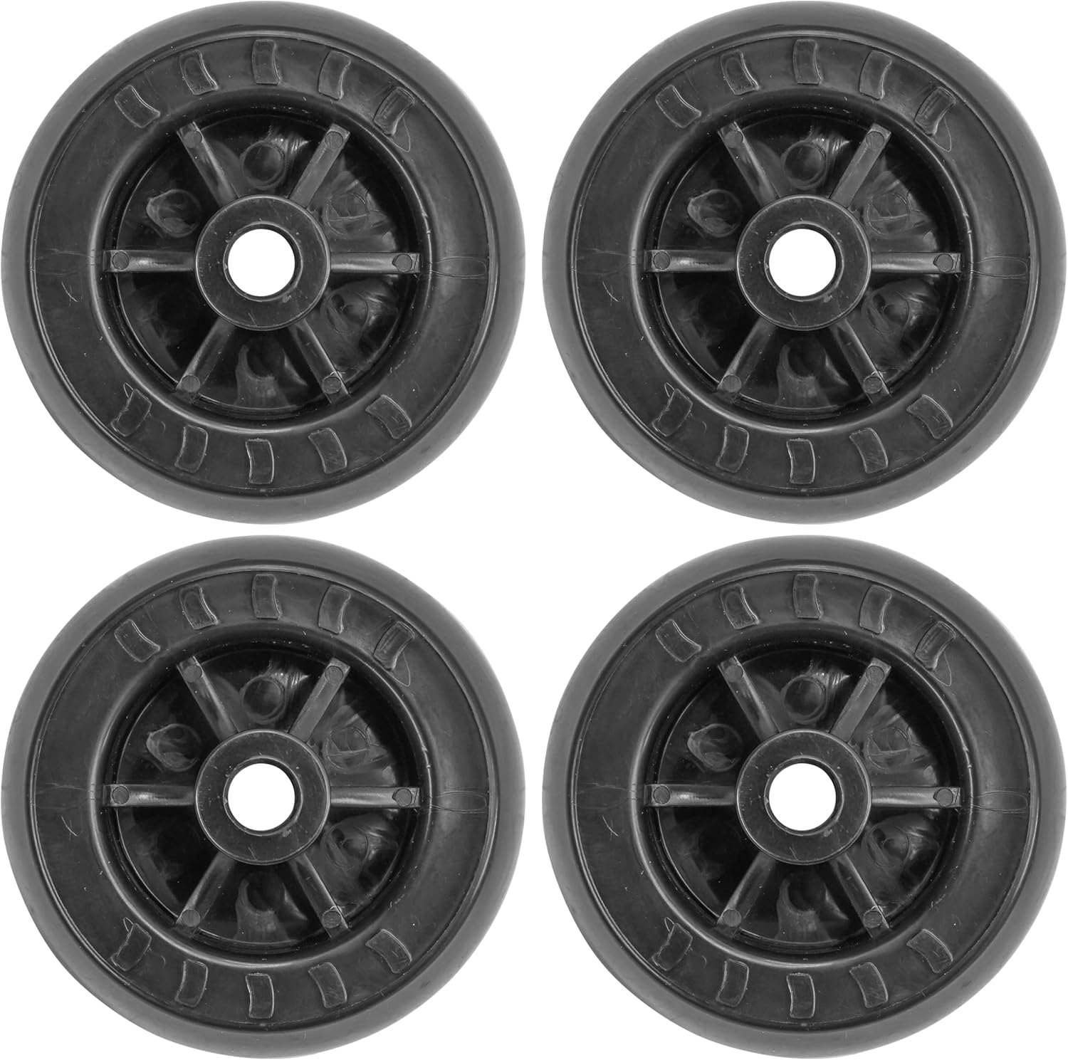 Caltric 4x Deck Wheel Compatible with Bad Boy Outlaw & Outlaw Extreme 72" 2010-2018 / Outlaw XP 72" 2012-2018 / Compact Outlaw 42" 48" 2016-2021