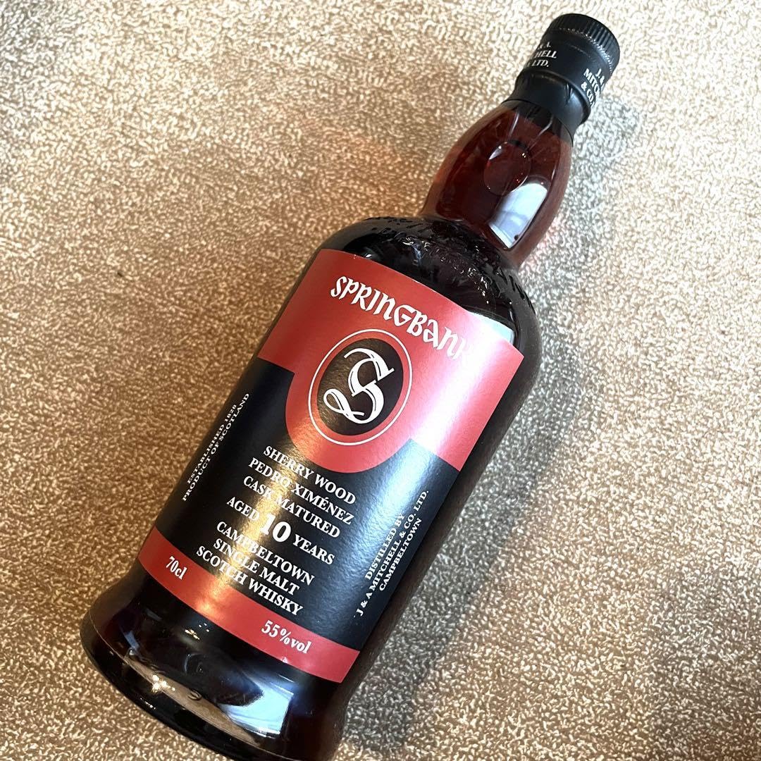 Amazon.co.jp: スプリングバンク10年シェリーウッドSPRINGBANKペドロ  