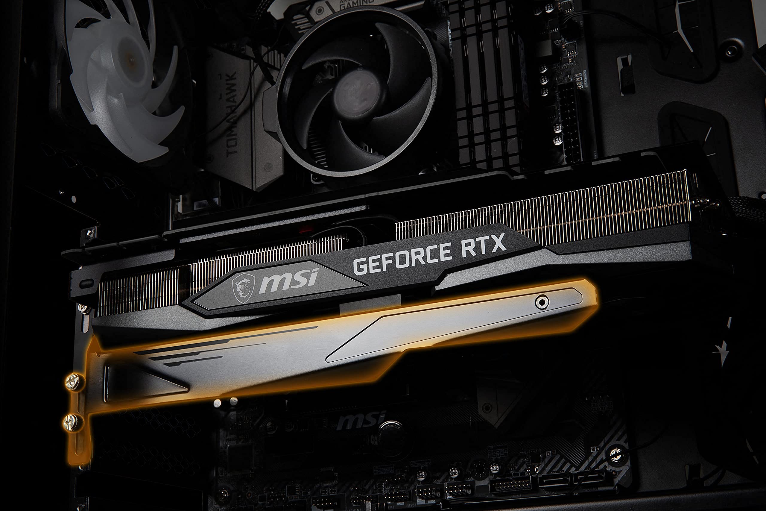 MSI Gaming GeForce RTX 3070 Ti Gaming X Trio 8G 8GB GDDR6X Scheda grafica - Scheda video NVIDIA GPU per PC da gioco, 256-bit HDMI/DP Nvlink, Ampere Architecture Computer Schede grafiche (rinnovata)