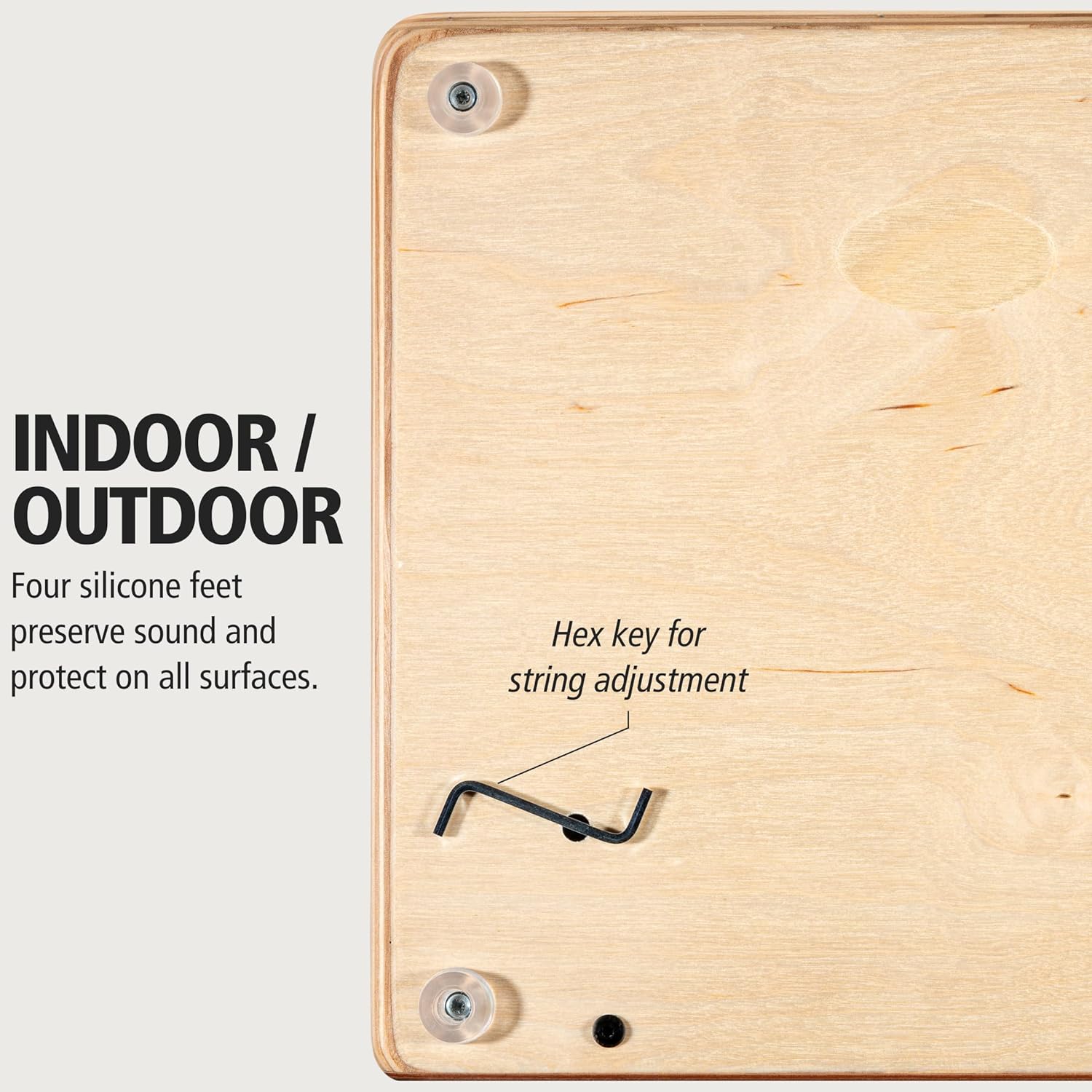 Artisan Edition String Cajon, Rosewood/Baltic Birch — MADE IN SPAIN — Seguiriya Line, 2-YEAR WARRANTY