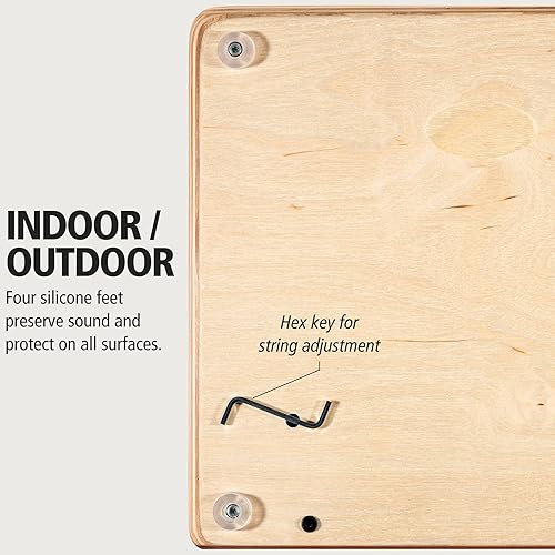 Miniatura 5 de Meinl Percussion Cajón de cuerdas de edición artesanal, palisandroabedul báltico  Fabricado en España  Línea Seguiriya, garantía de 2 años (AESELRW)