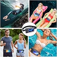 Vista 2 de Bolsas secas para teléfono, 01-negro transparente, Moda Moderna Clásico Retro