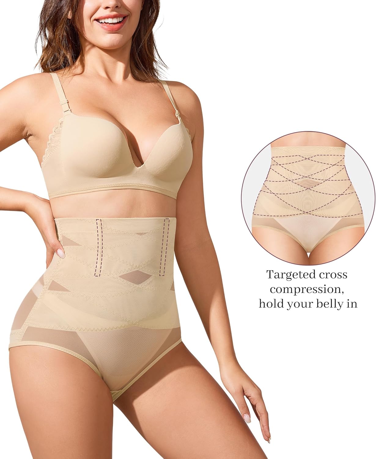 RDSIANE Shapewear for Women - Tummy Control Underwear Compression High Waisted Butt Lifting Panties Body Shaper - Image 3