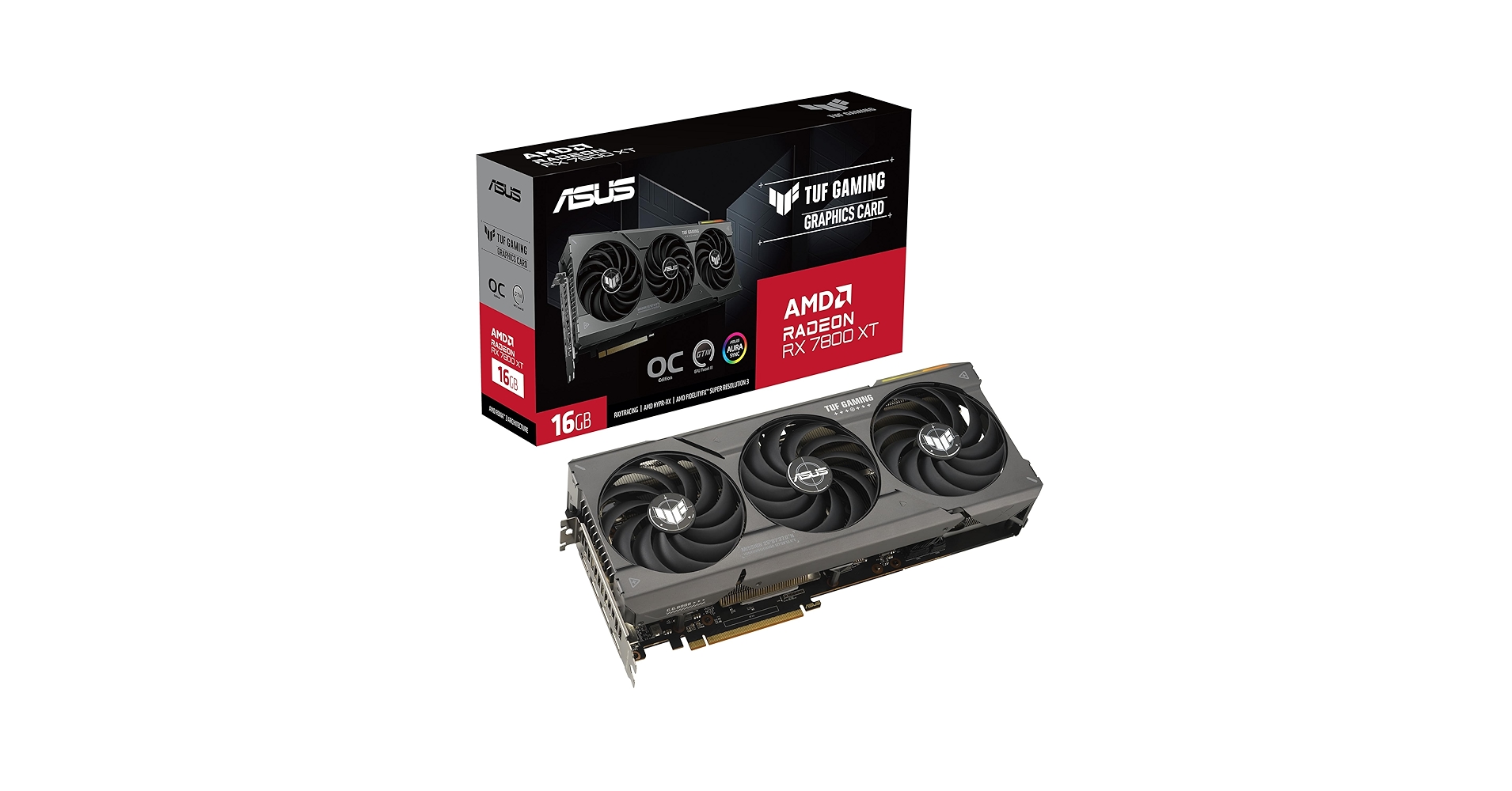 Amazon.com: ASUS TUF Gaming Radeon™ RX 7800 XT OC Edition 16GB