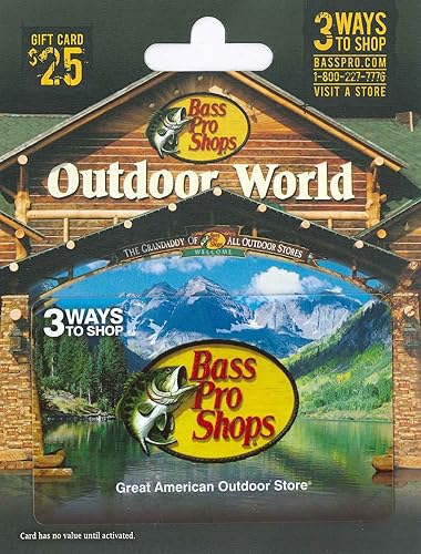 Tarjeta de regalo Bass Pro Shops