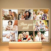 Vista 20 de Custom Picture Frames, Personalized Photo Frame, Customized Picture Frame, Personalized Anniversary Valentines Day Gifts for Women Men Her Him