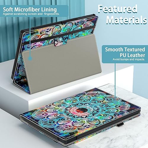 Miniatura 4 de Funda para la nueva Tienda Fire HD 10 (solo apta para la 11 generación, lanzamiento 2021) y la tablet Fire HD 10 Plus, funda plegable y delgada con