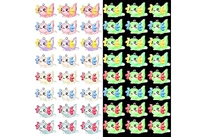 Junkin 24 Pcs Tiny Axolotl Charms