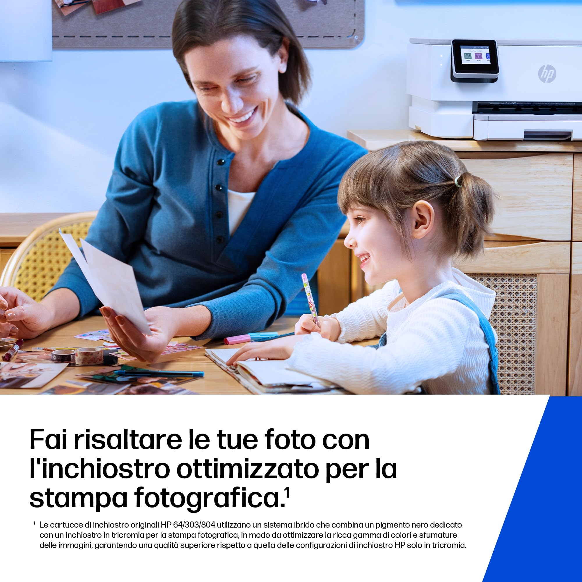 HP 303 Tricromia, T6N01AE, Cartuccia Originale da 165 Pagine, Compatibile con Stampanti Tango e Tango X e Envy 6220, 6230, 6232, 6234, 7130, 7134 e 7830