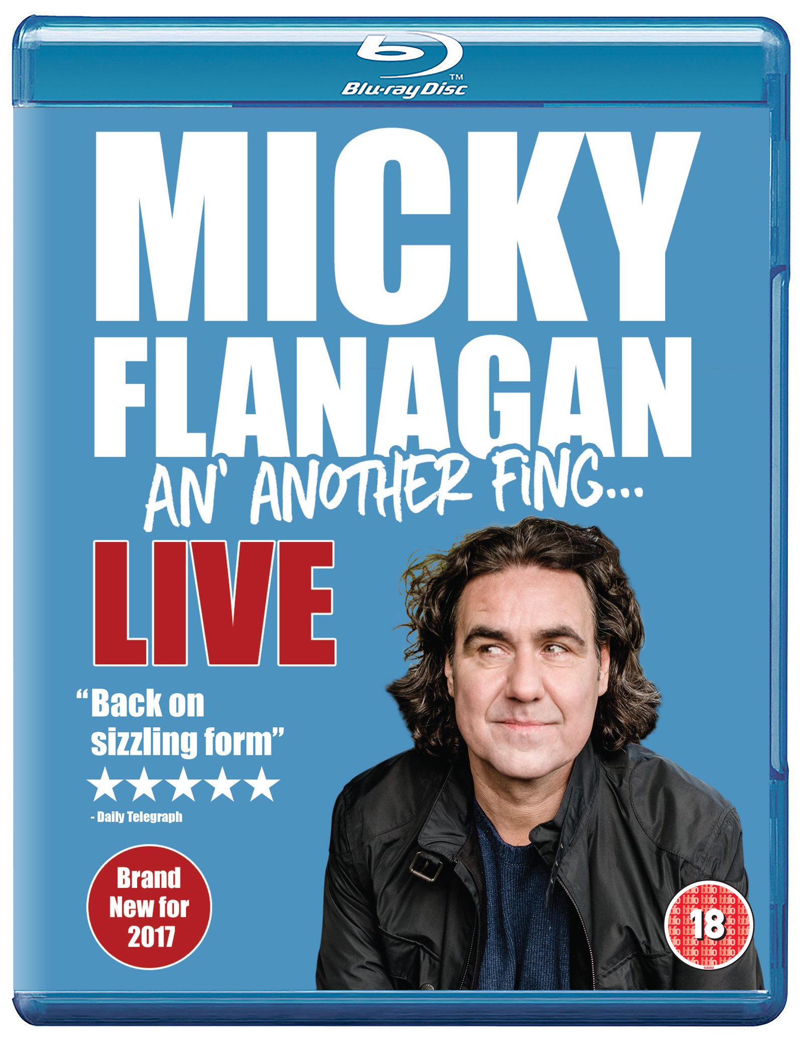Micky Flanagan: An' Another Fing Live (Blu-ray, 2017) New Sealed