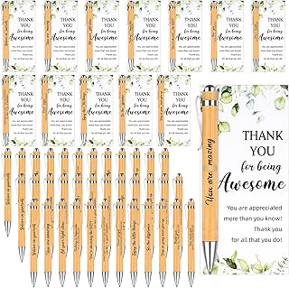 72 Pcs Employee Appreciation Gifts Bulk Inspirational Bamboo