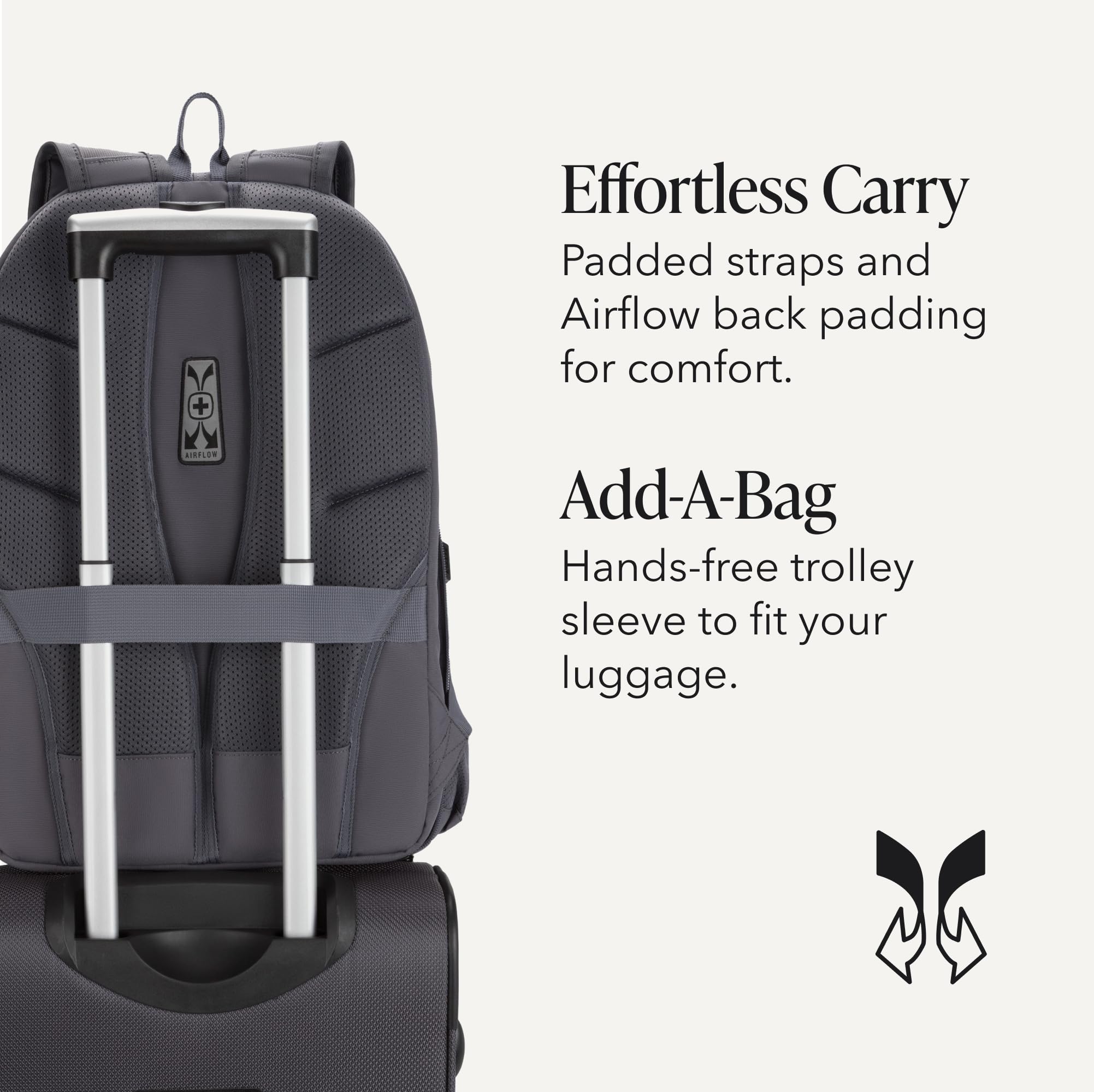 SWISSGEAR 1900 ScanSmart Laptop Backpack, Fits Most 17-Inch Laptops, TSA-Friendly Lay-Flat Design, RFID Protection, and Tablet Pocket, Black, 31L, 18.5-Inch view 6