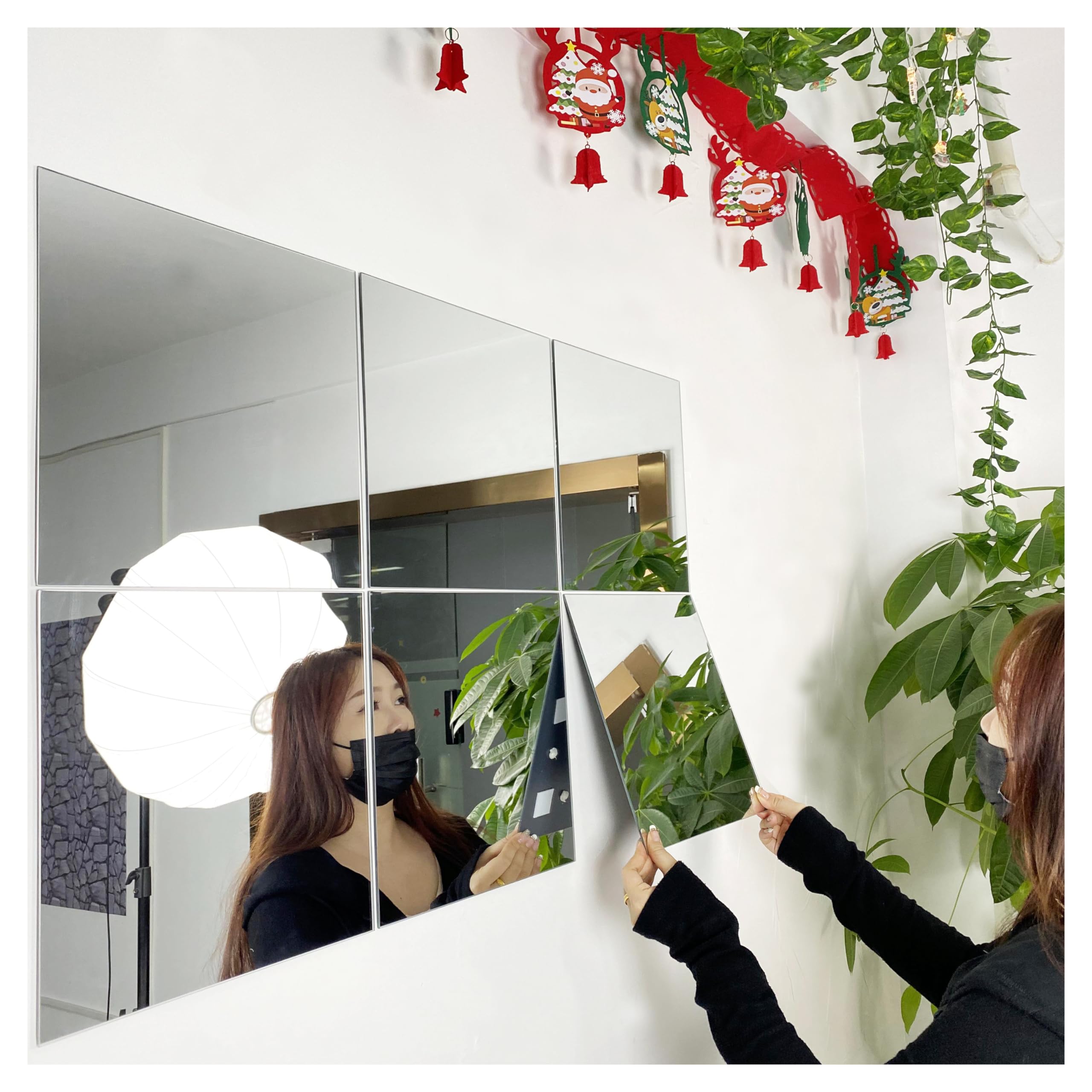 Zelfklevende Spiegeltegels – Moderne Wandspiegels voor Elke Kamer