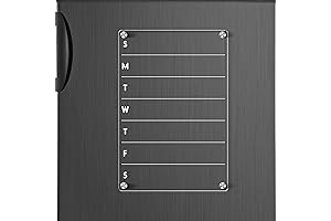 Acrylic Magnetic Weekly Planner and Meal Planner for Refrigerator Kitchen
