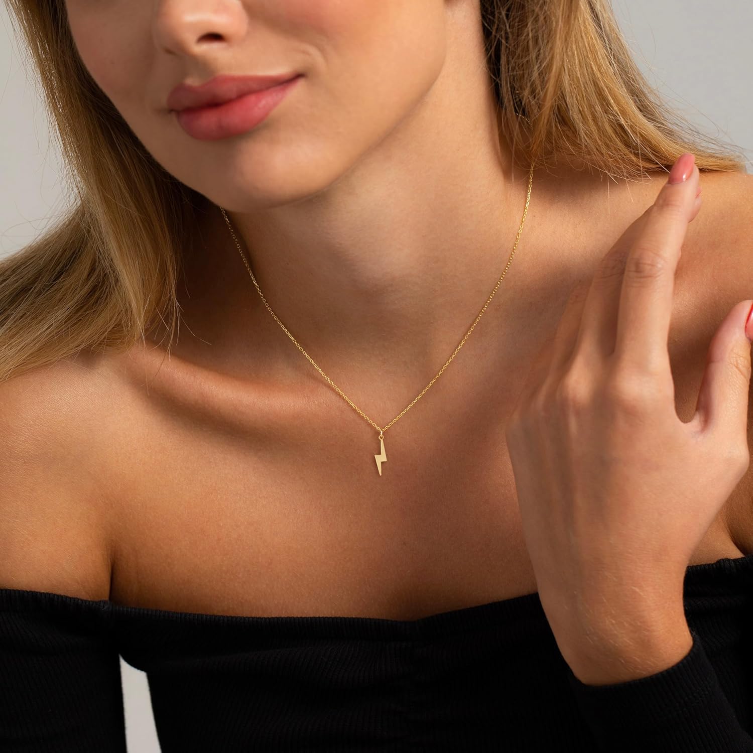 Gold Necklace for Women-14k Gold Plated Infinity Necklace Star Of David Necklace Evil Eye Cross Pendants Heart Dainty Gold Necklace For Women - Image 5