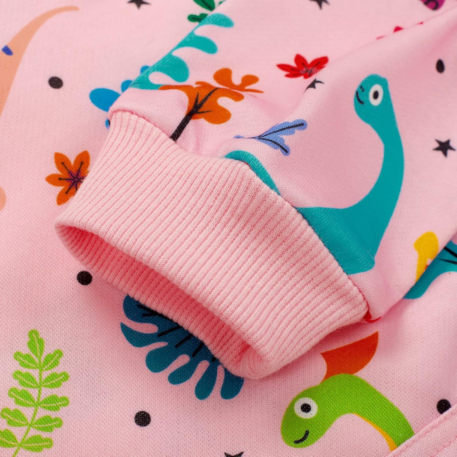 RETSUGO Girls Rainbow Stripes Unicorn Pullover Hoodie Long Sleeve Sweatshirt Tops with Kangaroo Pocket Winter Clothes 2-7T - Image 4