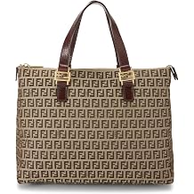 Pre-loved Beige Zucchino Canvas Tote, Brown