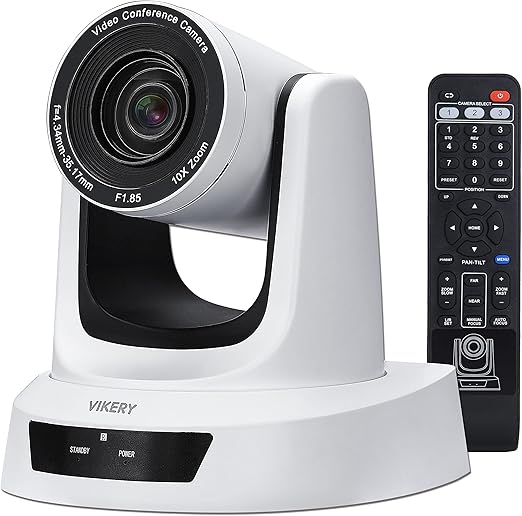 VIKERY 10X HDMI Camera With 3GSDI/HDMI/USB Streaming Output,Video