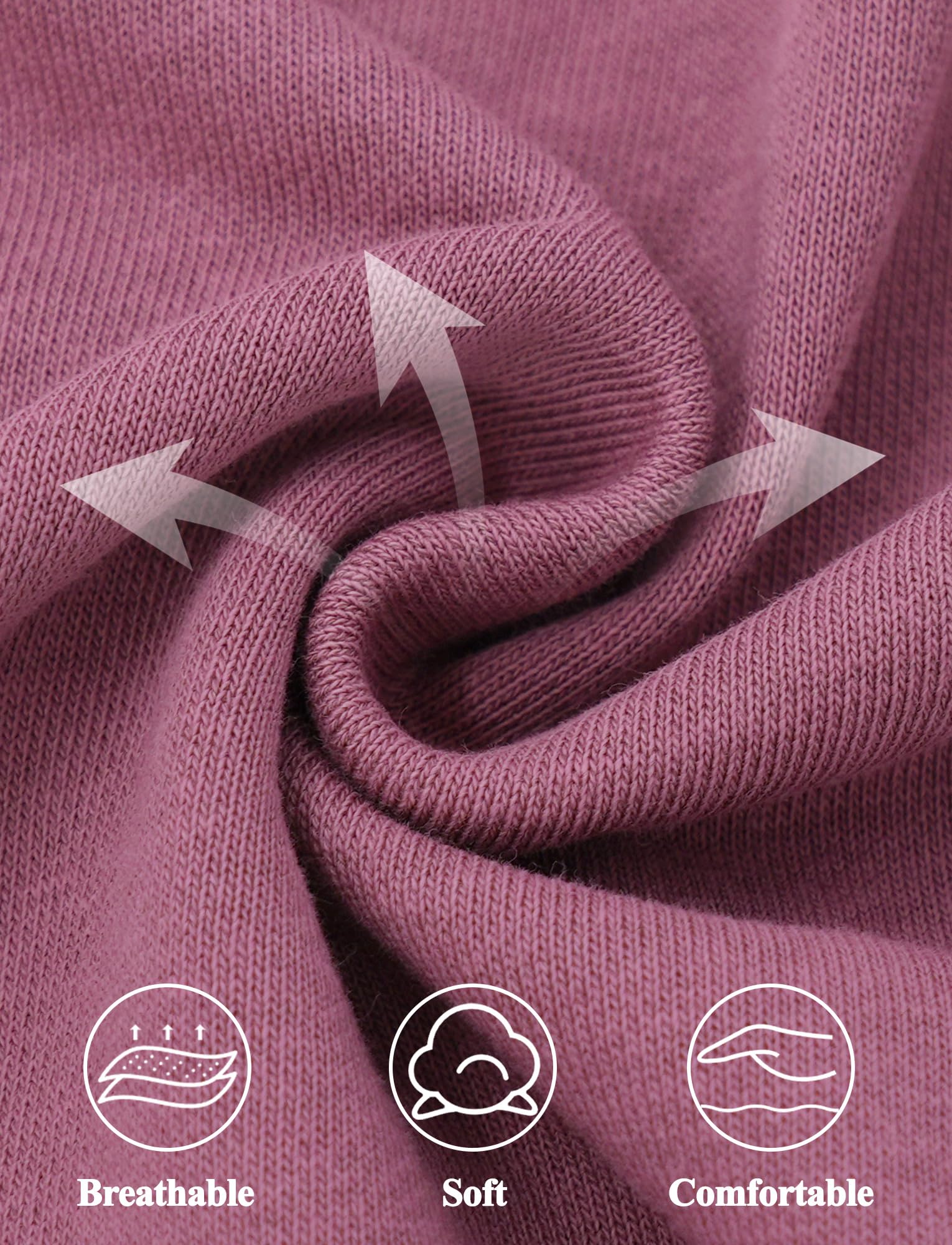 FEOYA Allaitement Sweatshirt Décontracté Enceintes Maternité Sweat-Shirt à Manches Longues Confortable Haut d'allaitement Vêtements de Grossesse Pull Chaud S-4XL