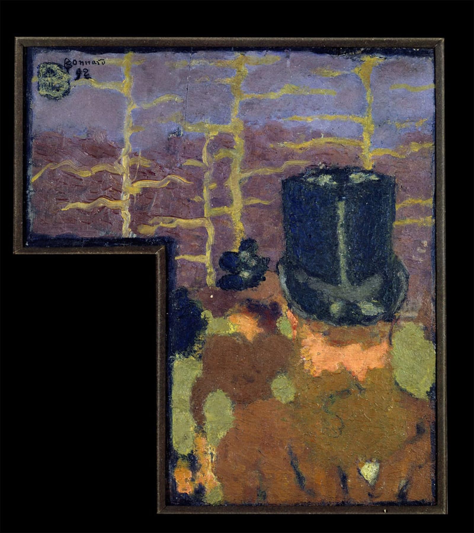 ARTXLXXBN Famous Art Print Poster Vintage Wall Art Portrait of the French Painter Edouard Vuillard by Pierre Bonnard Canvas Art Poster for Home Decor 60x90cm