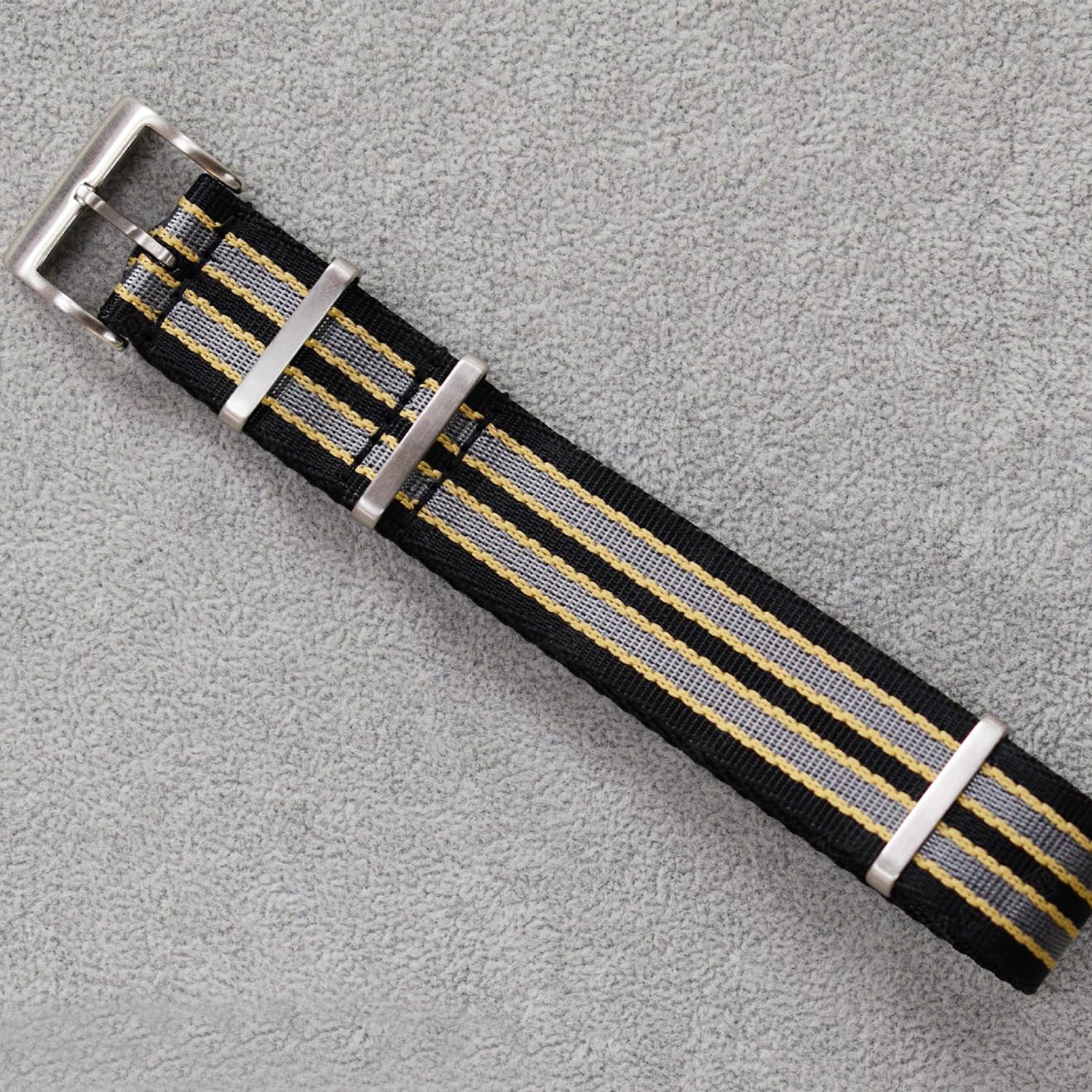 Remplacement du bracelet de la montre intelligente Bracelet de montre en Nylon de 20mm, Bracelet de montre de Sport universel, Bracelet de montre de remplacement