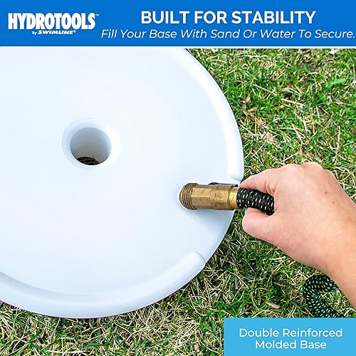 Miniatura 6 de SWIMLINE HYDROTOOLS - Ducha de tubo de 7 pies junto a la piscina, grifo ajustable de cabeza y pie con controles de válvula, manguera de jardín