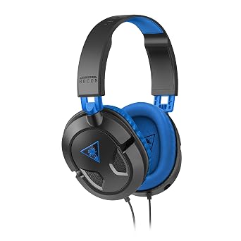 Turtle Beach - Ear Force Recon 60P Amplified Stereo Gaming Headset PS4, Xbox One (Compatible w/ Xbox One Controller w/ 3.5mm Headset Jack), and PS3
