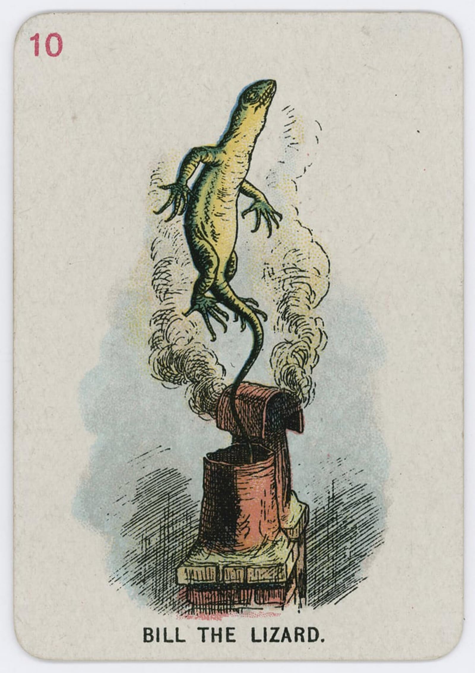 POSTERIIk Famous Print Pop Art Wall Art Graffiti Bill the Lizard by Tenniel Art Prints for Home Decor 60x90cm