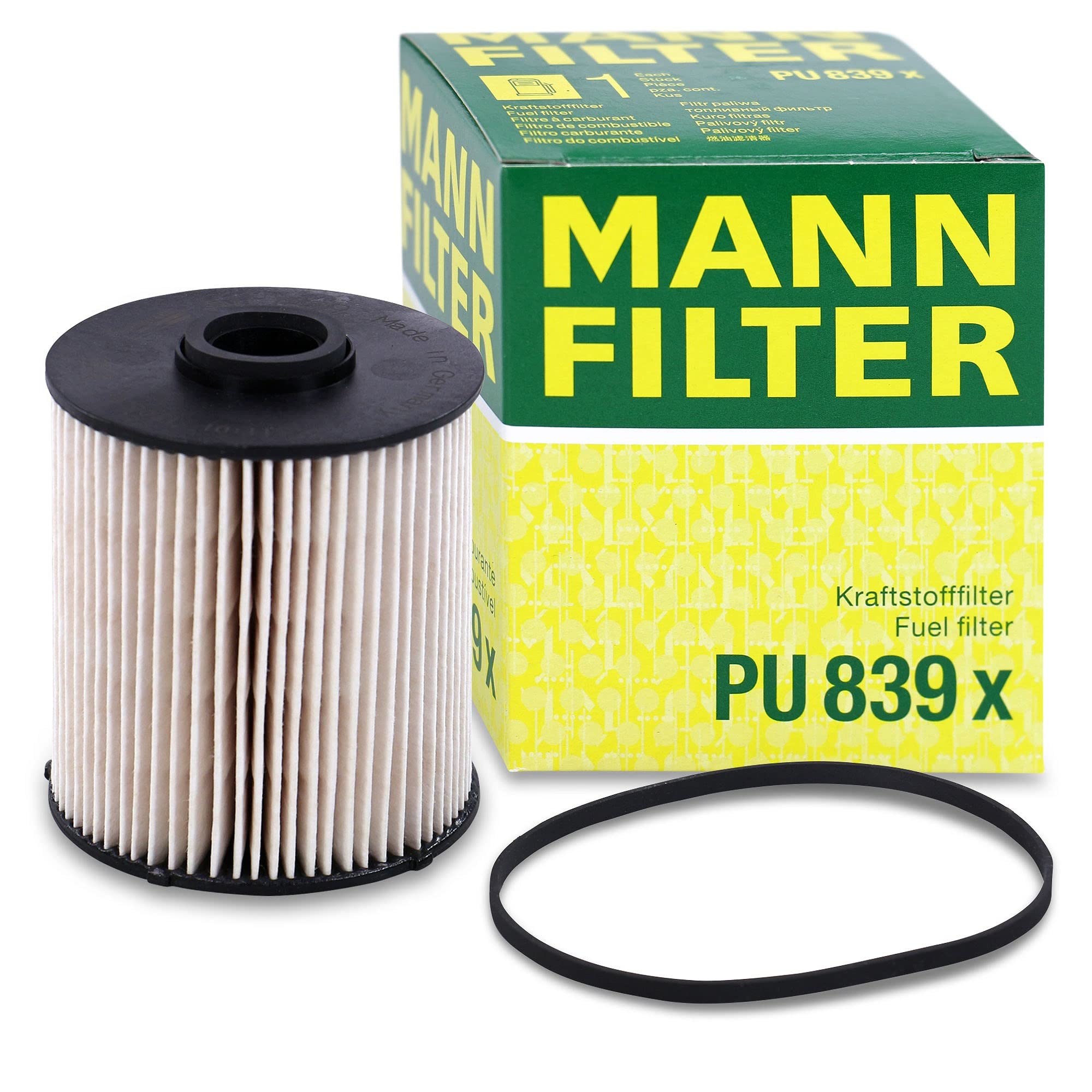 MANN-FILTER PU 839 x Kraftstofffilter für Pkw und Transporter