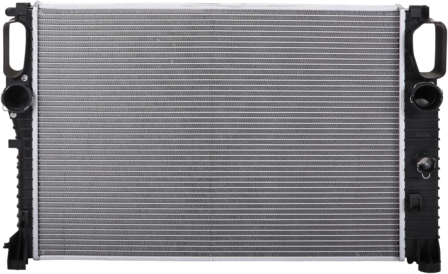 Lynol Cooling System Complete Aluminum Radiator Compatible With 2003-2006 Mercedes-Benz CLS500 E500 CLS500 E500 V8 5.0L Crossflow Direct Replacement