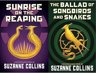 Hunger Games 2-Book Bestseller Collection Set – Sunrise on the Reaping & The Ballad of Songbirds and Snakes by Suzanne Collins