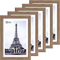 Vista 63 de VCK Marco para póster con plexiglás pulido, juego de 5 formatos horizontal y vertical, incluye piezas metálicas para colgar, 18 x 24 pulgadas