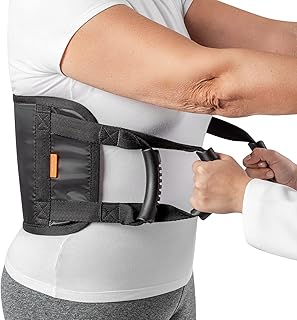 HIDROLIGHT - Padded Bed Transfer Lifting Belt - Safe and Comfortable Gait Belts for Seniors - Elderly Assistance Products, Medical Supplies, Health Care Products, Emergency Supplies - Black, One Size