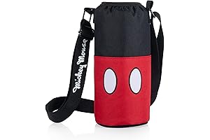Insulated Mickey Mouse Water Bottle Cooler Bag for Adults