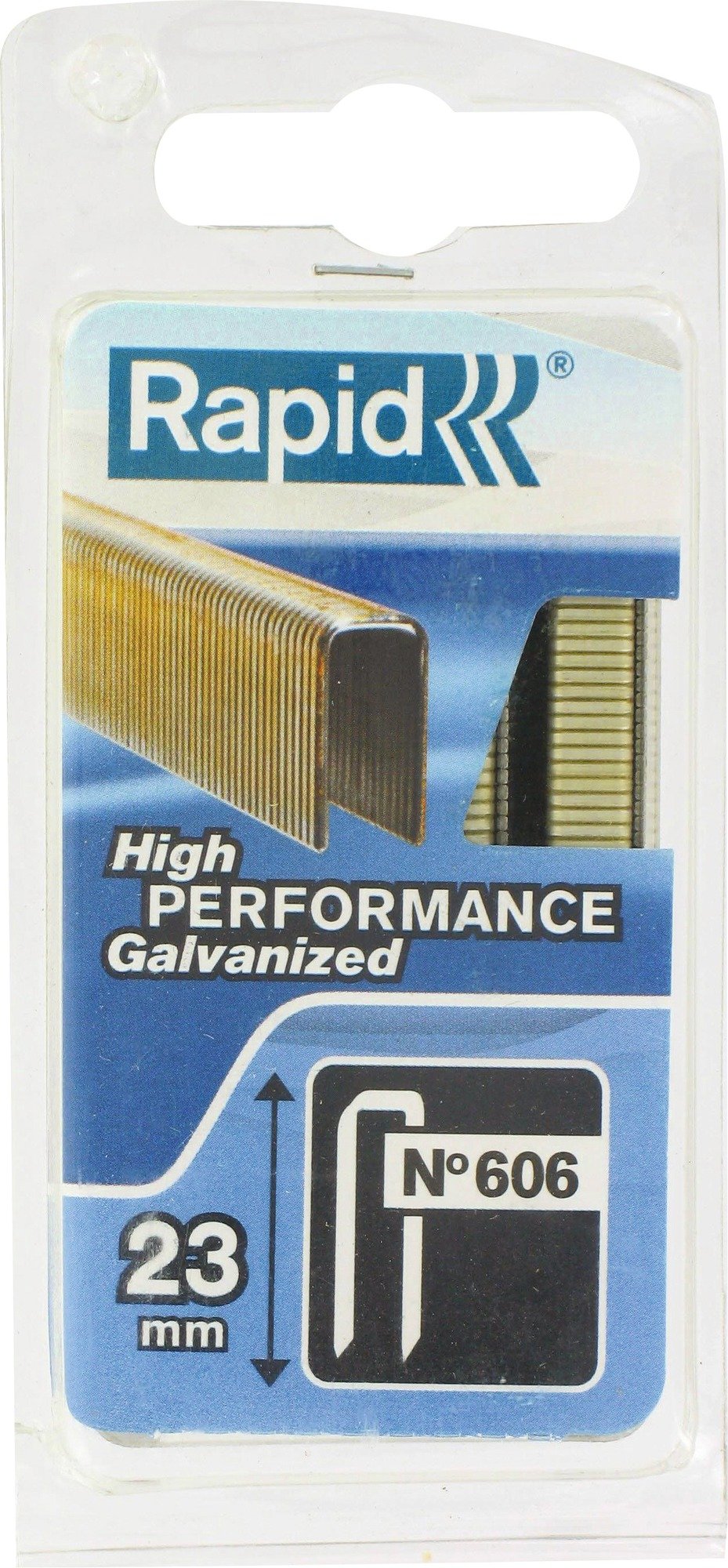 Rapid Zımba Teli 606/23mm 0.6m U Blister Reçine Kaplı
